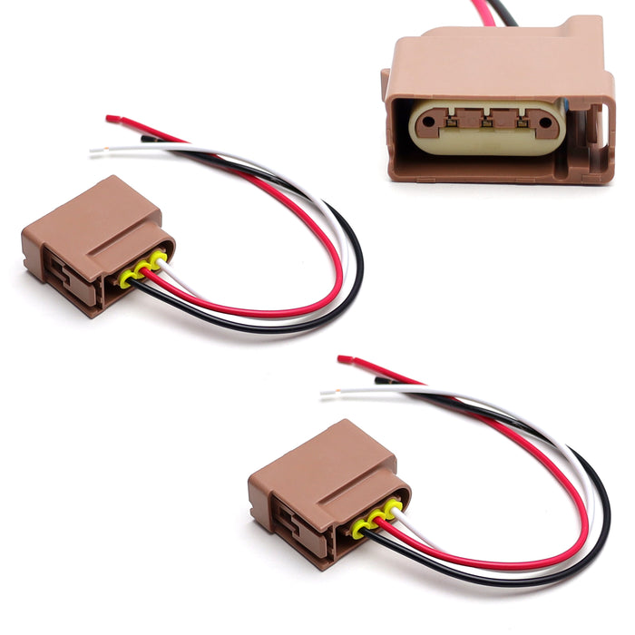 OE-Spec Power Cord Wires For Ford/Lincoln/Dodge/Jeep Headlight, Turn Signal, etc