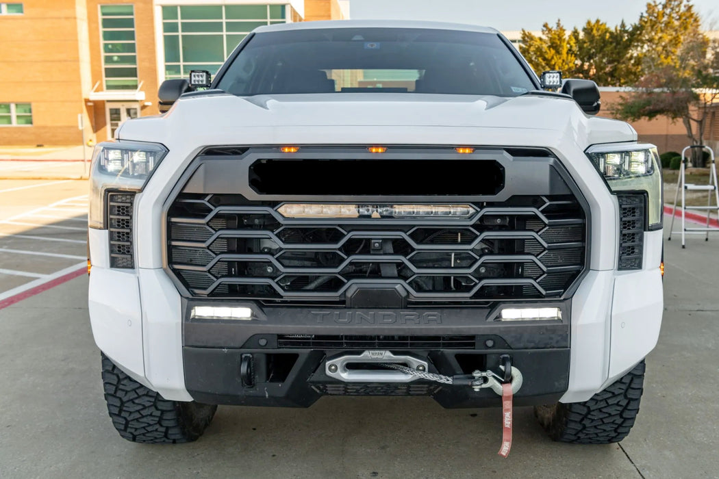 OE-Spec White/Amber Dual-Color LED DRL/Fog Kit For Toyota Tundra Tacoma 4Runner