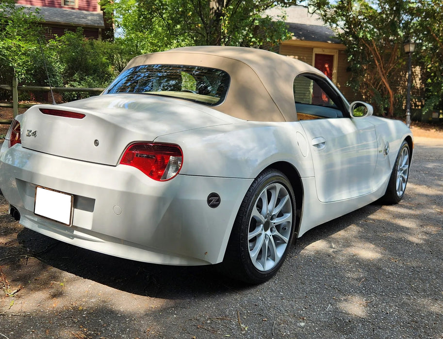 Euro Black-Out Red LED Illuminated Z-Emblem Rear Side Markers For BMW Z4 E85/E86