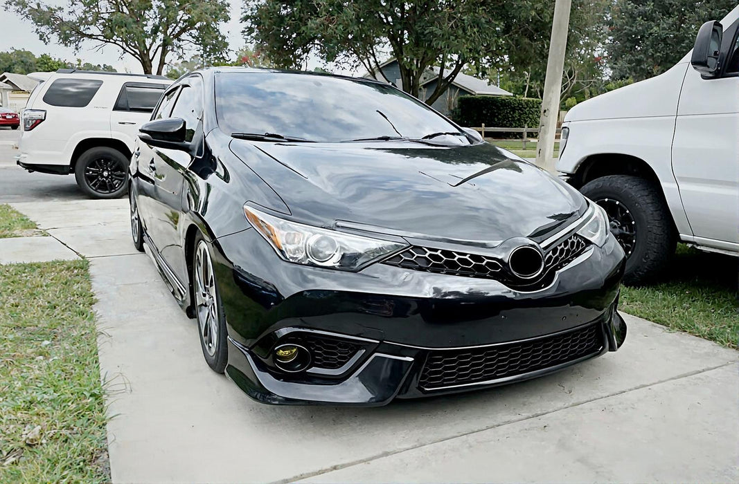 Pair LH & RH Side OEM-Spec Gloss Fog Lamp Bezel Covers For Scion iM, Corolla iM