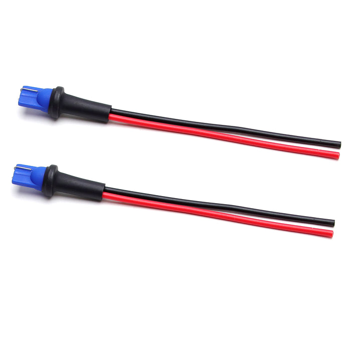 2pc W5W W16W T10 Male Adapter For Car Lighting Power distribution & Connectivity