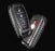 Gloss Black Genuine Carbon Fiber Key Fob Cover For 19-up RAM 1500 TRX 2500 3500