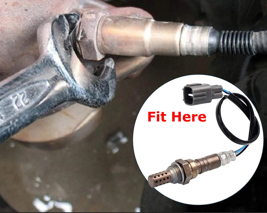 4-Way Female O2 Oxygen Sensor Connector w/ 6" Pigtail For Toyota Lexus Subaru