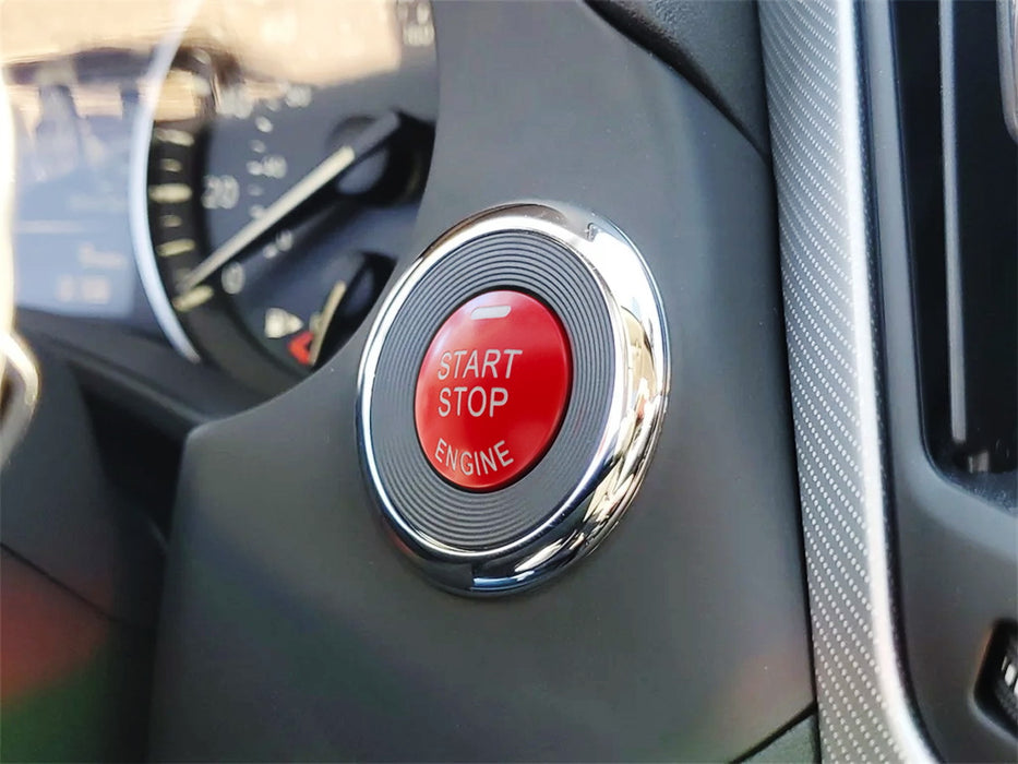 NISMO Style Red Engine Push Start Button For Infiniti Q50 Q60 Nissan Altima, etc
