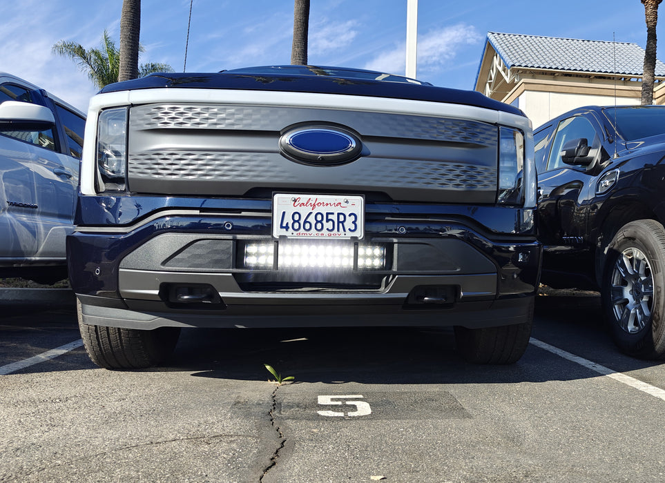Lower Grille LED Light Bar Kit For Gen4 F150 STX King Ranch Platinum Lightning