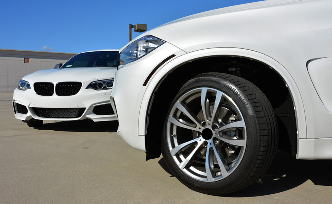 Euro Smoked Front Bumper Side Marker Reflex Replacement For BMW 14-19 F15 X5 X5M