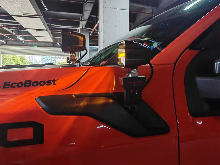 Fender Flare Opening Mount Off-Road Ditch Light Bracket For Ford 2021-up Raptor