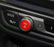 M-Sports Red Stereo Vol Center Knob Trim Button For BMW 2 3 4 Series X5 X6 X7 Z4