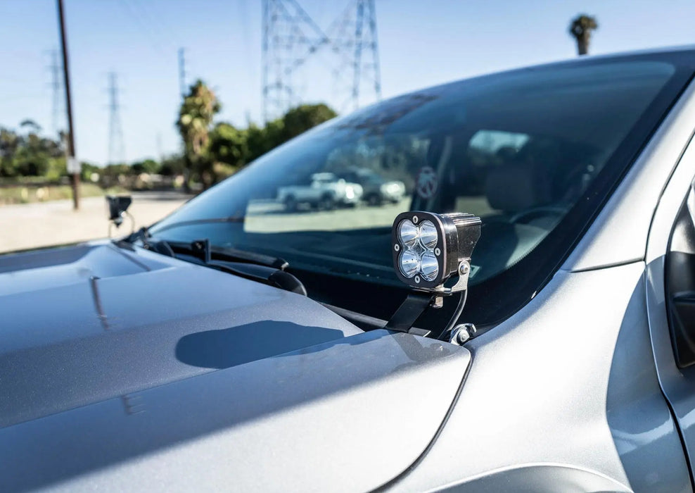 Windshield A-Pillar LED Pod Ditch Light Mounting Bracket For Ford 2019-23 Ranger