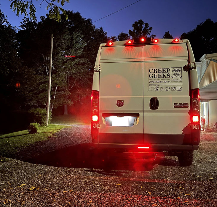 White Full LED License Plate Light Kit For RAM 2014-up Promaster 1500 2500 3500