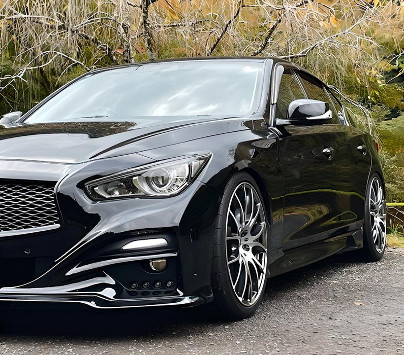 Turn Signal Replace Frosted White Lens Switchback LED Daylight For Infiniti Q50