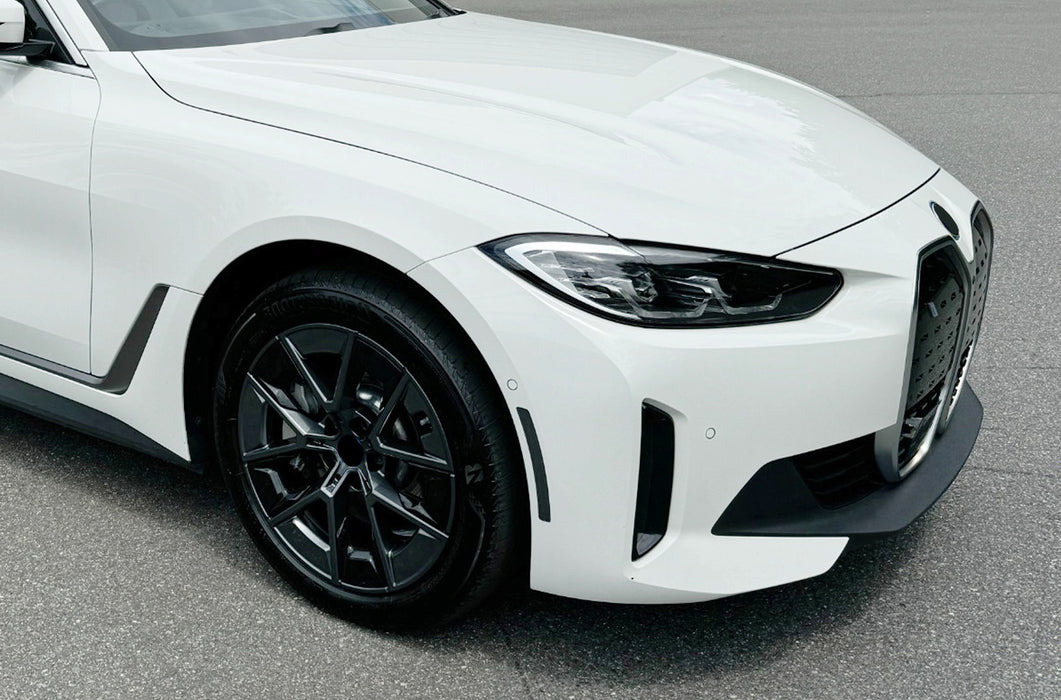 Euro Smoke Front Bumper Side Marker Reflex For BMW 2022-up G26 i4 4s Gran Coupe
