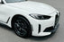Euro Smoke Front Bumper Side Marker Reflex For BMW 2022-up G26 i4 4s Gran Coupe