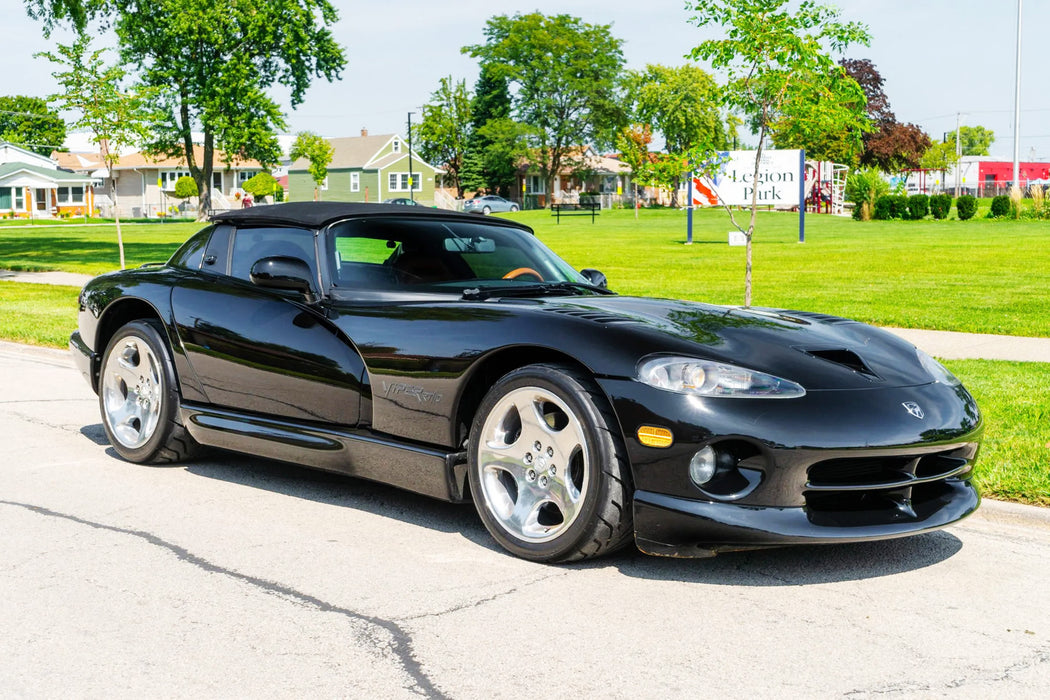 Clear Lens Amber Full LED Front Side Marker Lights For Dodge 92-02 Viper SR I II