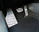 OE-Spec Racing Design Silver Rest Dead Pedal Cover For Toyota 2021+ Sienna XL40