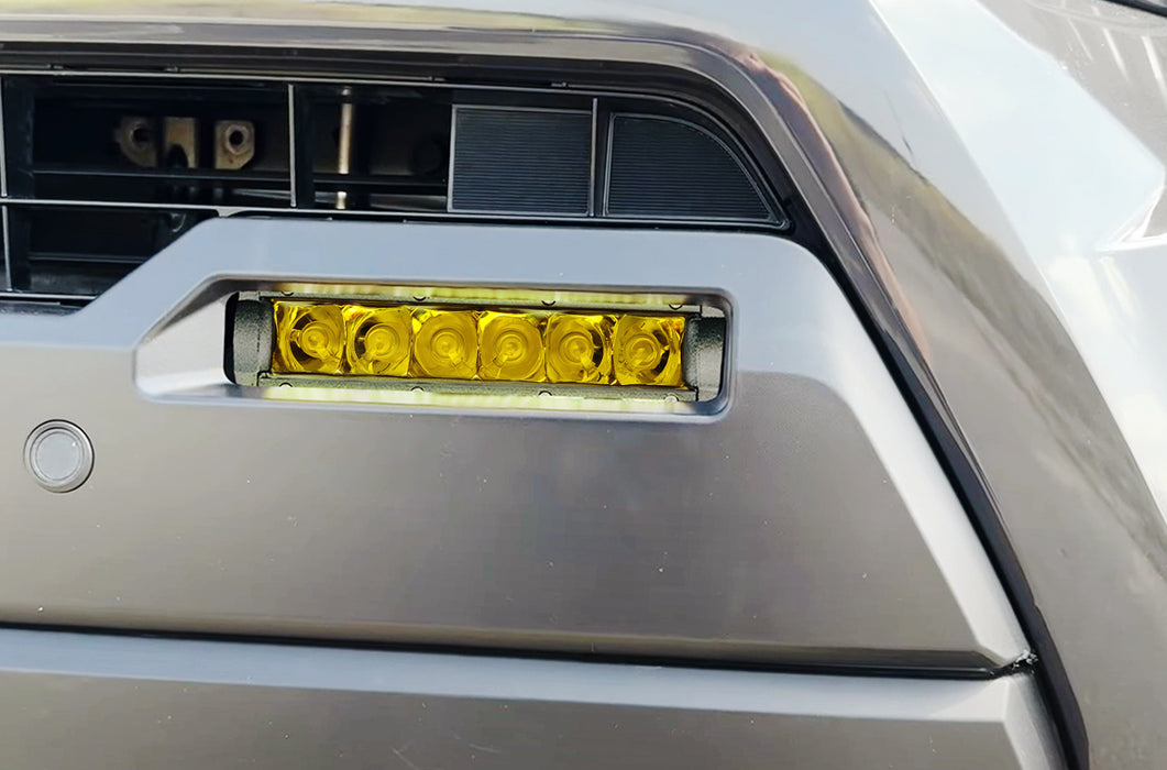 Yellow LED Fog Pocket Light Kit For Toyota 22+ Tundra/Sequoia 24+ Tacoma/4Runner