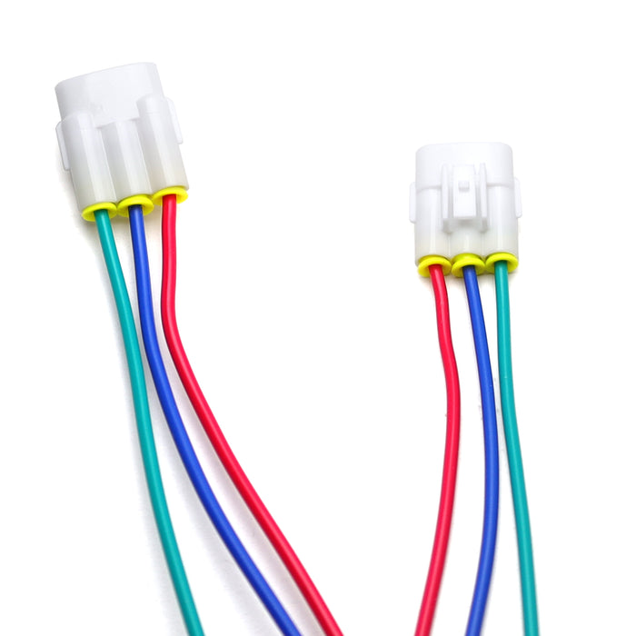 1157 Turn Signal Light Bulb Sockets & 7" Adapter Wire Harnesses For Acura Honda