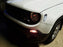 Smoked Lens Quad-White Full LED Strip Side Marker Lights For 2015-2023 Renegade