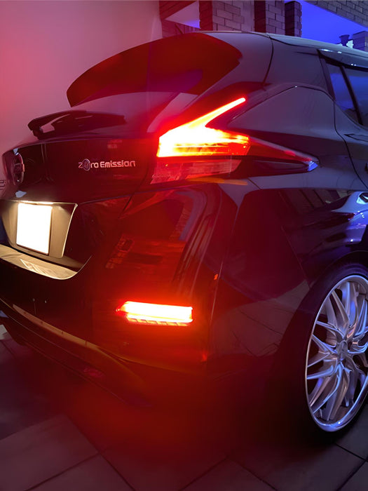 LED Bumper Reflector Brake/Sequential Signal Light For Nissan Sentra Leaf Murano