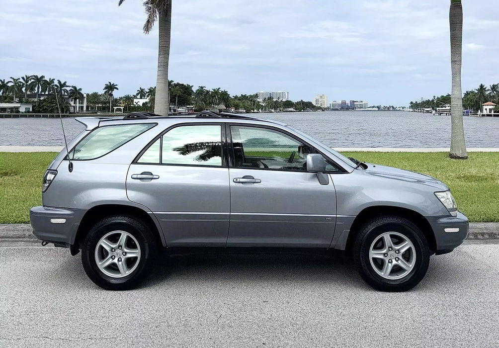 Clear Lens All White Full LED Front/Rear Side Markers For Lexus 1999-2003 RX300