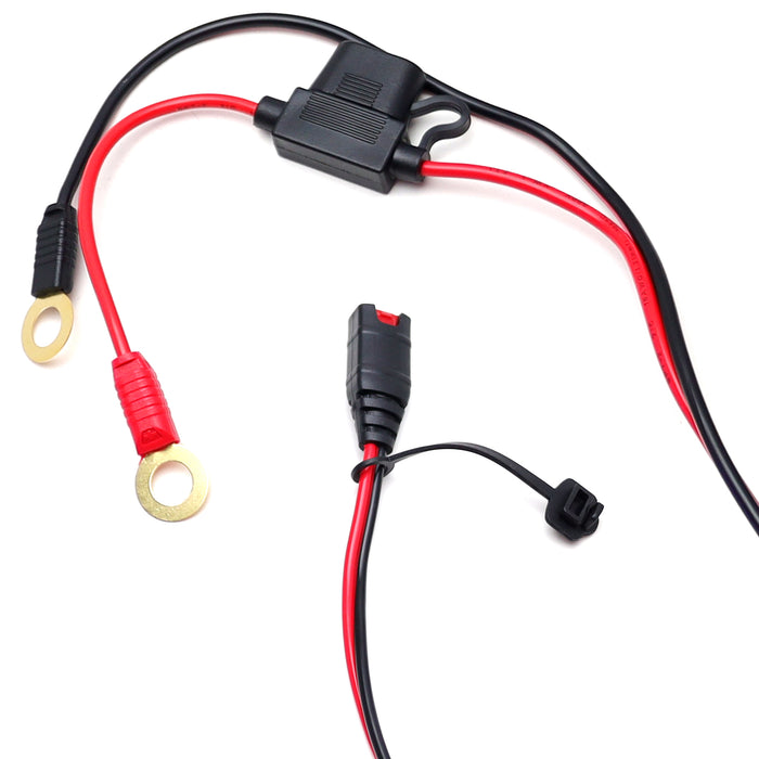 Fit NOCO GC008 X-Connect Battery Charger w/ M10 Eyelet Terminal Jumper Wire Kit