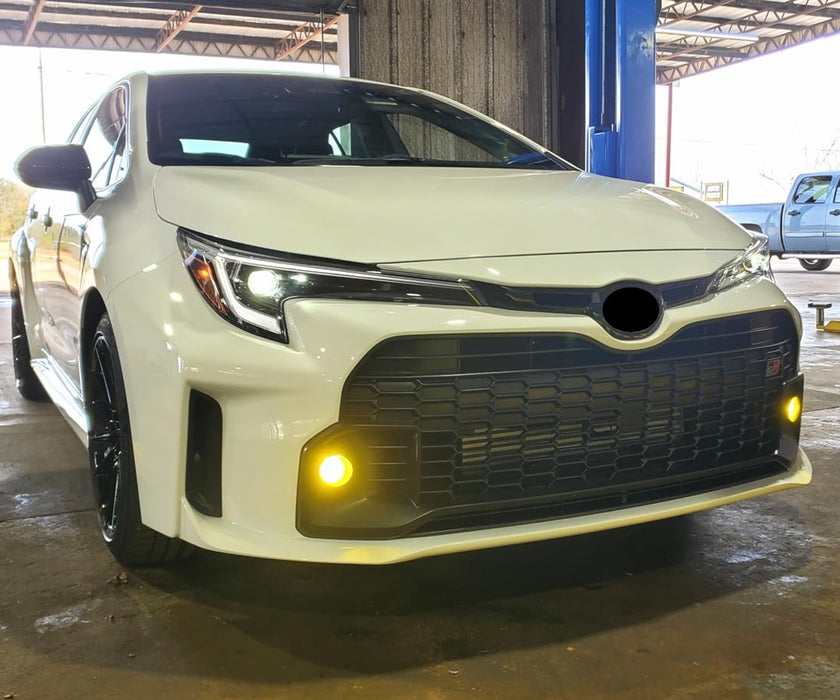 15W JDM Yellow High Power LED L1B Fog Light Bulbs For Honda/Acura/Toyota/Lexus