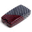 Black/Red Carbon Pattern Hard Key Cover For 18+ Ranger Rover Defender Discovery