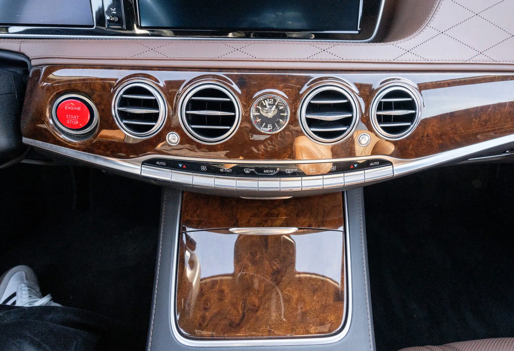 Sports Red Engine Start/Stop Push Button Replacement For Mercedes Gen1 Push Go