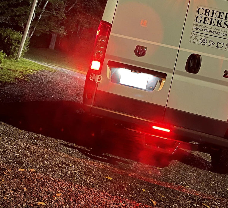 White Full LED License Plate Light Kit For RAM 2014-up Promaster 1500 2500 3500