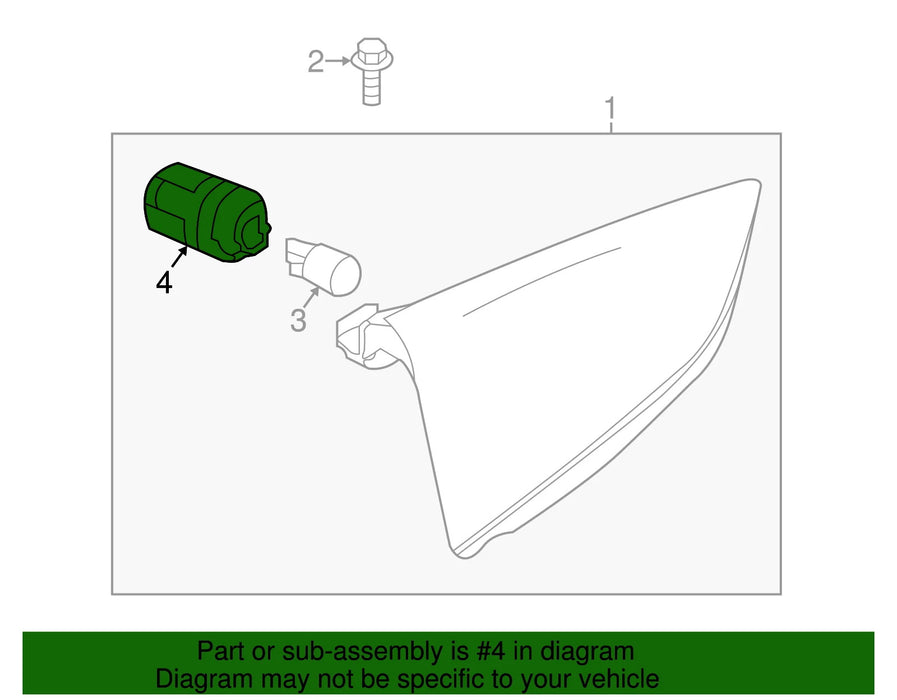 2 W5W Bulb Plug Sockets For Nissan 240SX 350Z Maxima Side Markers, Parking Light