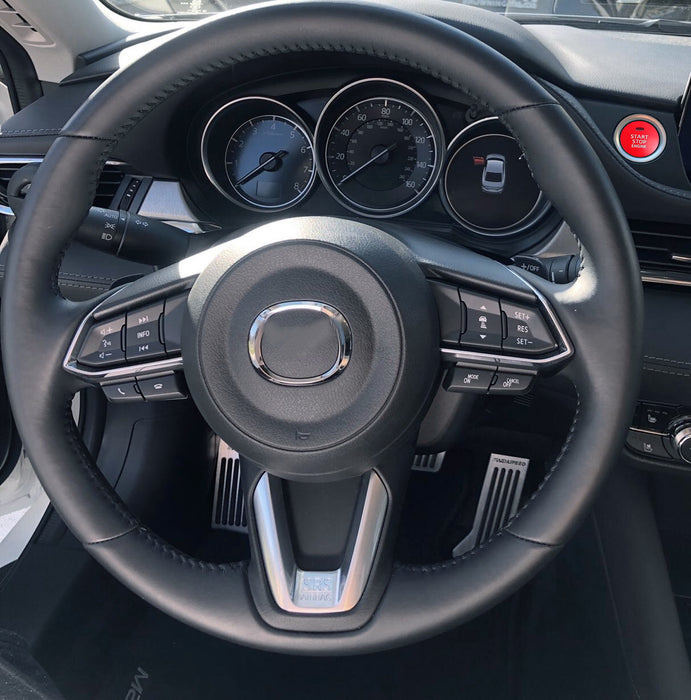 Mazdaspeed Style Red Engine Push Start Button For Mazda 3 6 CX-5 MX-5 CX-3 CX-9