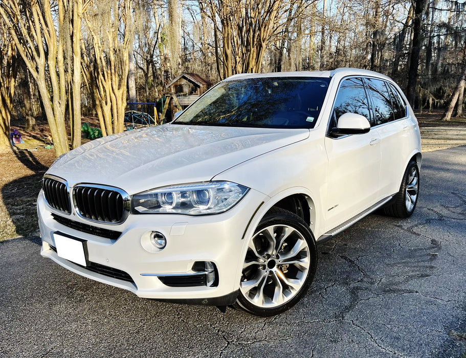 Euro Smoked Front Bumper Side Marker Reflex Replacement For BMW 14-19 F15 X5 X5M