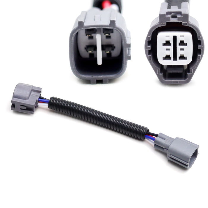 Ped O2 Sensor Connector 4-Way O2 Oxygen Sensor Connector w/ 6