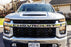 Black-Out White Full Strip 3D LED Cab Roof Light Kit For 20+ Silverado Sierra HD