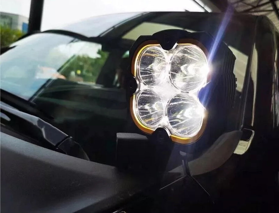 Steel Constructed Off-Road Ditch Light Bracket Mount For 2019-up RAM 1500 & TRX