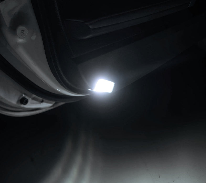 White 18-SMD Full LED Side Door Lights For Toyota 22+ Tundra/Sequoia Lexus GX550