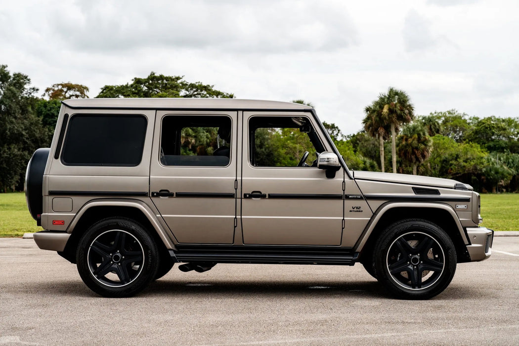 Smoked Lens White Red Full LED Dotted Side Markers For 2015-18 Benz W463 G-Class