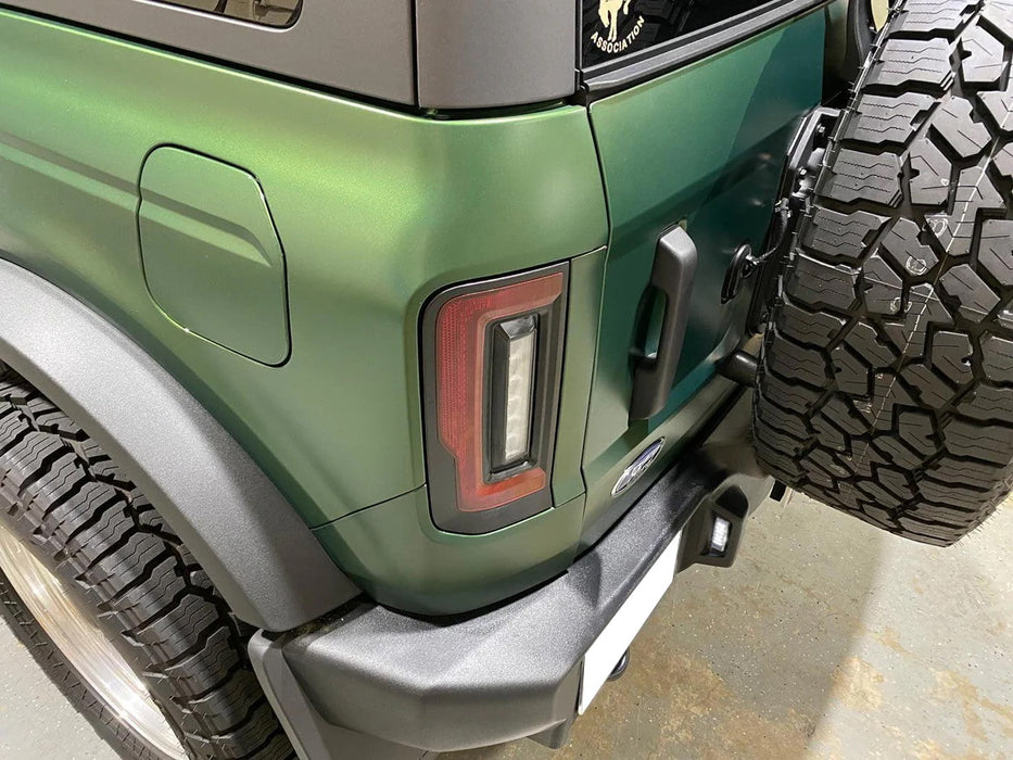 Xenon White Full LED License Plate Light Kit For Ford 2021-up Gen6 Bronco (U725)