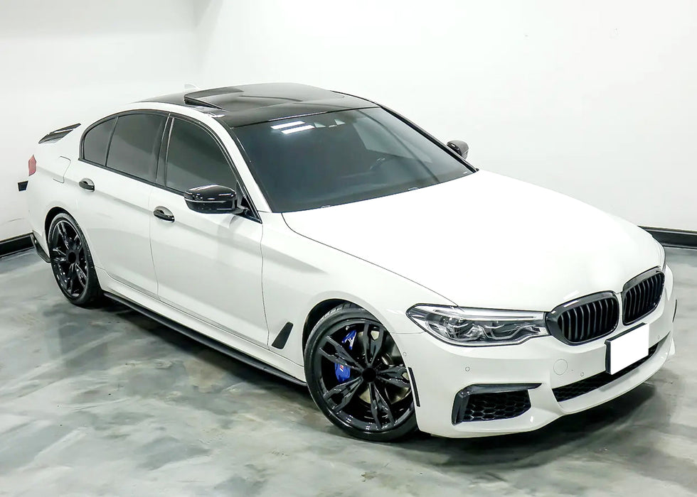 Euro Smoked Front Bumper Side Marker Reflex For BMW 2017-22 G30 530 540 550 M5