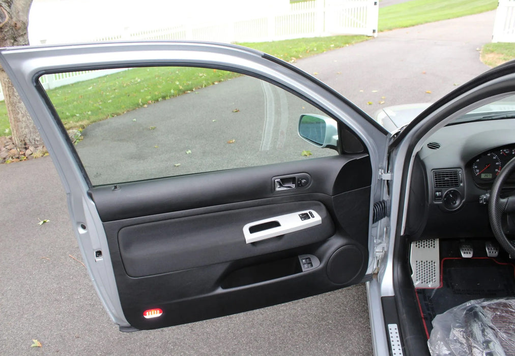 Red/Clear Lens Full LED Side Door Courtesy Lamps For VW Golf Jetta III IV Beetle