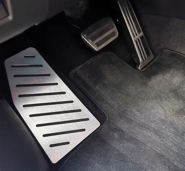 OE-Spec Racing Design Silver Rest Dead Pedal Cover For Toyota RAV4 Lexus NX RX