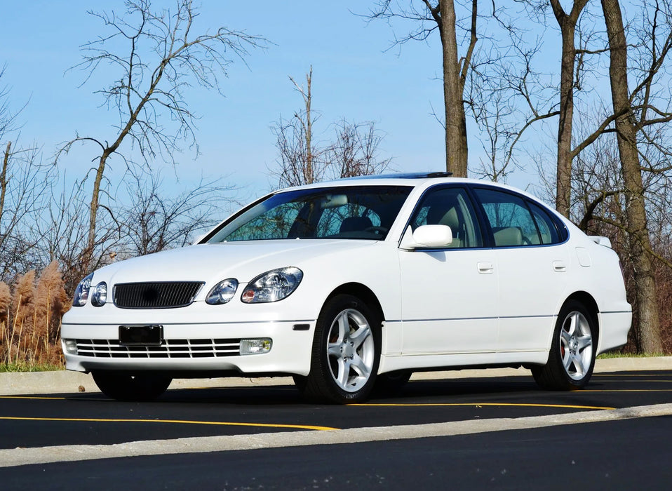 Smoked Lens White Full LED Side Markers For 1998-05 Lexus GS300 IS300 LS400, etc