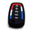 Key Fob w/ Iconic Red/White/Blue US Flag Stripe For Ford Mustang Raptor Bronco