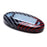 Black/Red Carbon Pattern Hard Key Cover For Nissan Infiniti Oval Shape Smart Key