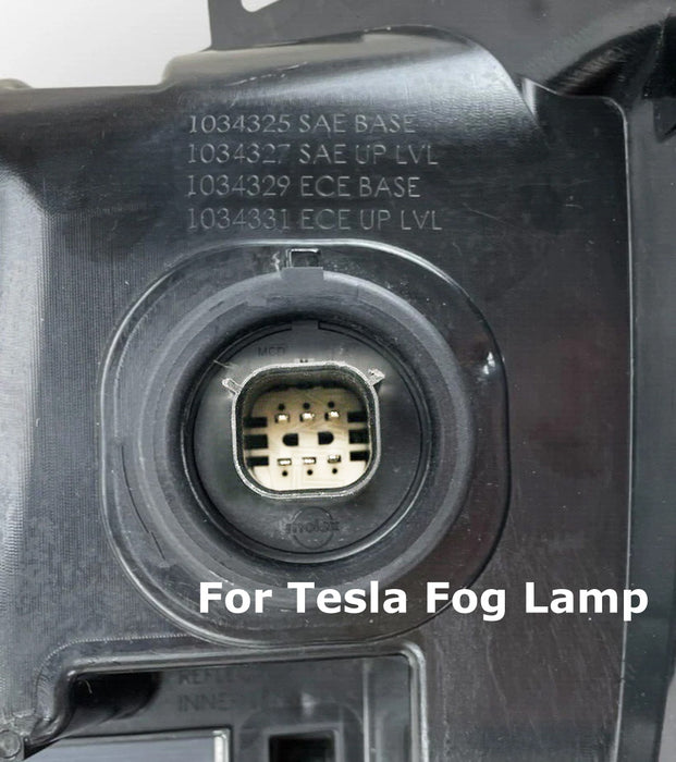 6-Way Female Adapter w/ 5" Pigtail For Chevy Headlamp, Tesla Model S X Fog Light