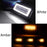 Clear Lens White LED DRL & Amber Turn Signal Lights For Chevy/GMC C/K SUV Truck