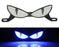 Universal Blue LED Strobe "Owl Eye" Lighting Kit for Motorcycle, ATV, Dirt Bike