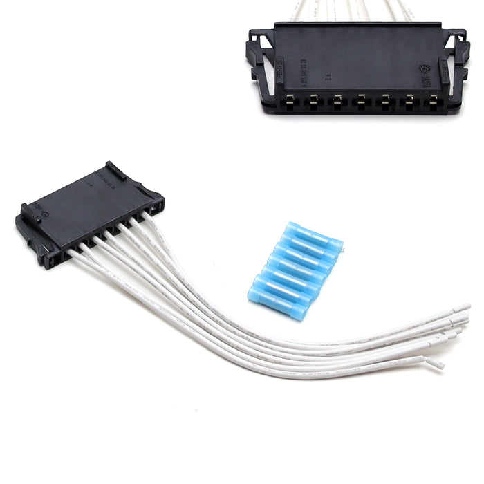 7-Pin Female Connector w/12" Wire For Mercedes W203 W204 W211 Tail Light Repair