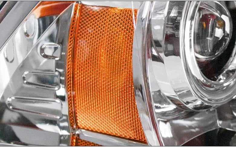 Chrome DRL Light Bar Projector Headlight For Dodge 2013-18 RAM 1500 2500 3500