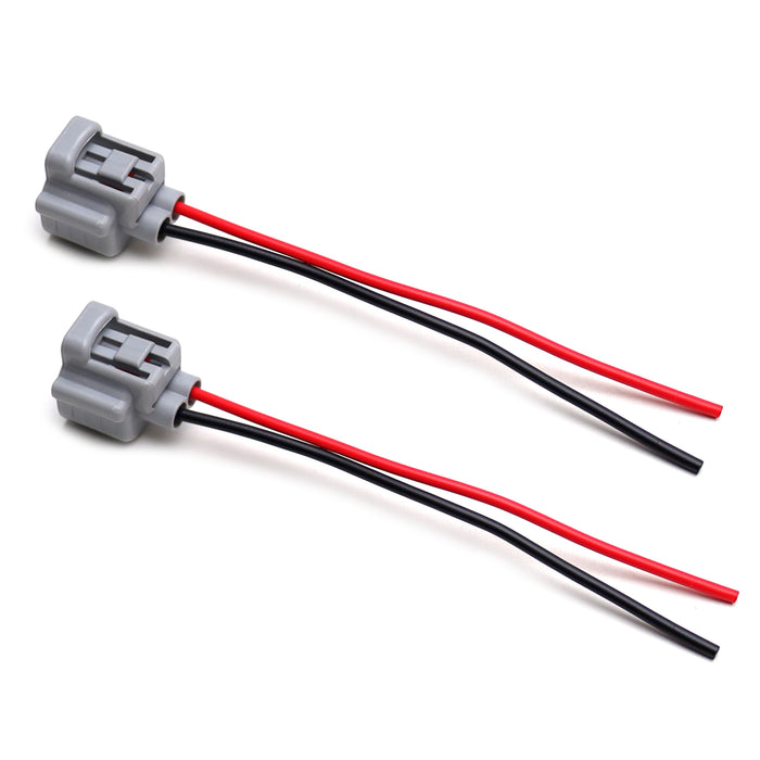 2-Pin 7440 Turn Signal Light Bulb Base Connectors For Toyota Lexus Scion Subaru